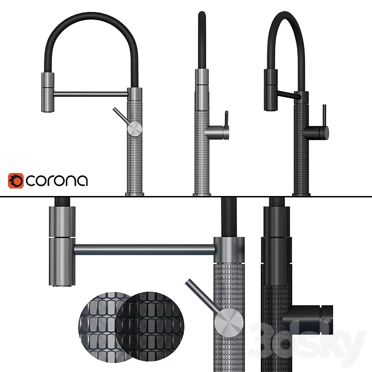 SKIN | Kitchen faucet 3D Model