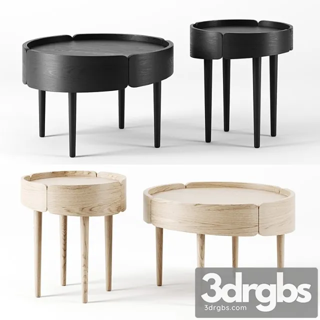 Skirt coffee tables by woud Skirt coffee tables by woud