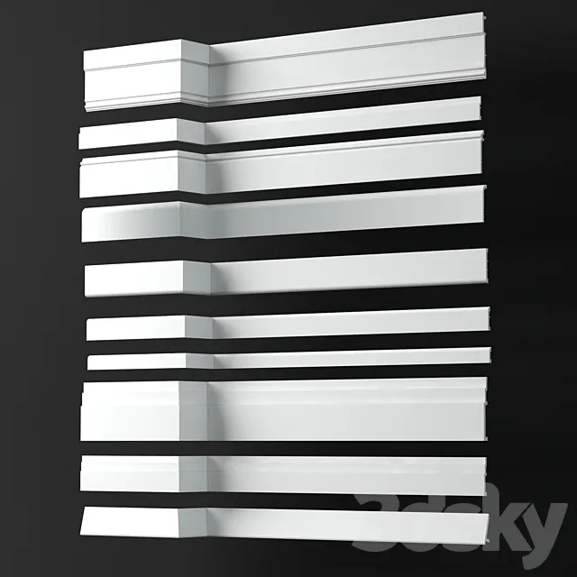 Skirting boards collection – Orac Decor p.3 3D Model Skirting boards collection – Orac Decor p.3 3D Model
