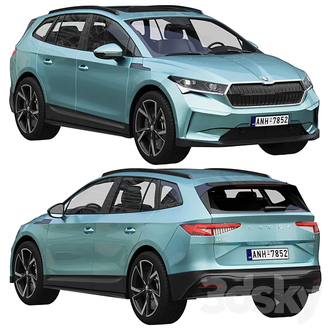 SKODA ENYAQ iV 3DModel