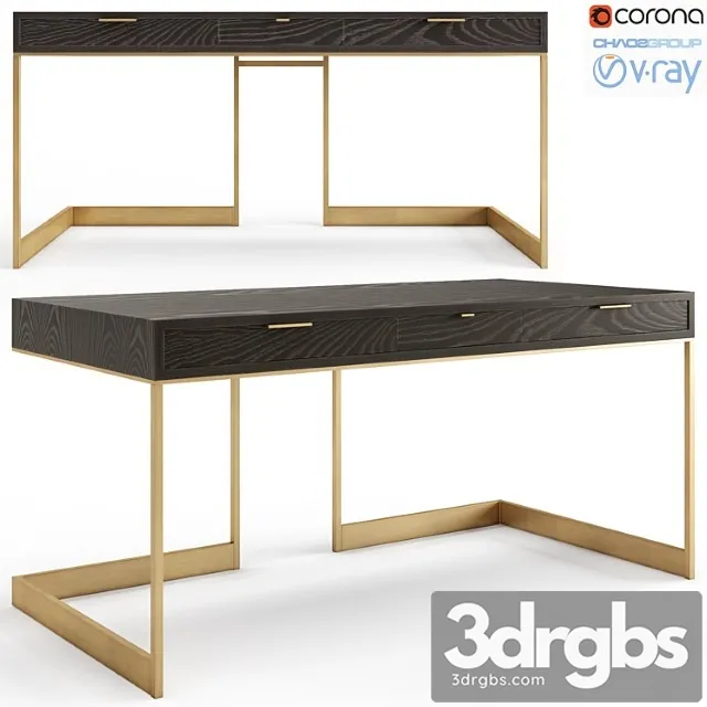 Skram wshbone drawer desk 2 3D Model Download Skram wshbone drawer desk 2 3D Model Download