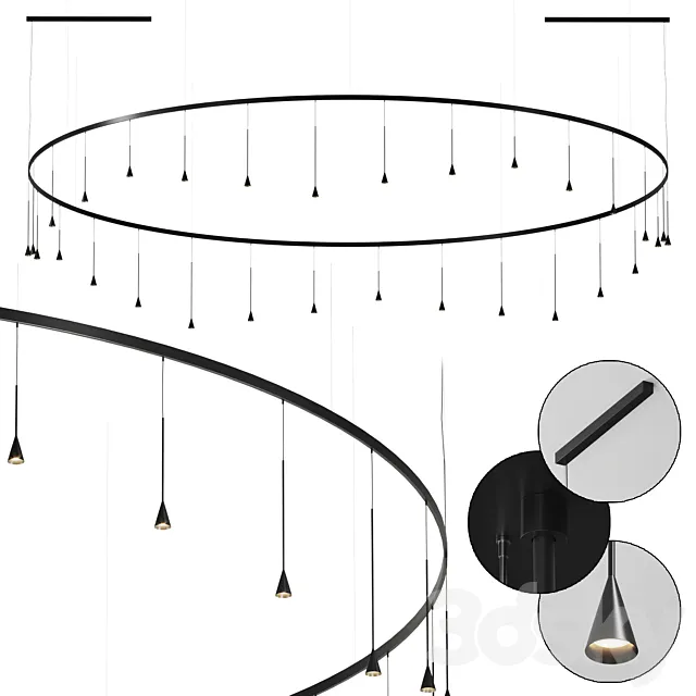 Skybell Circular by Bover 3D Model Skybell Circular by Bover 3D Model