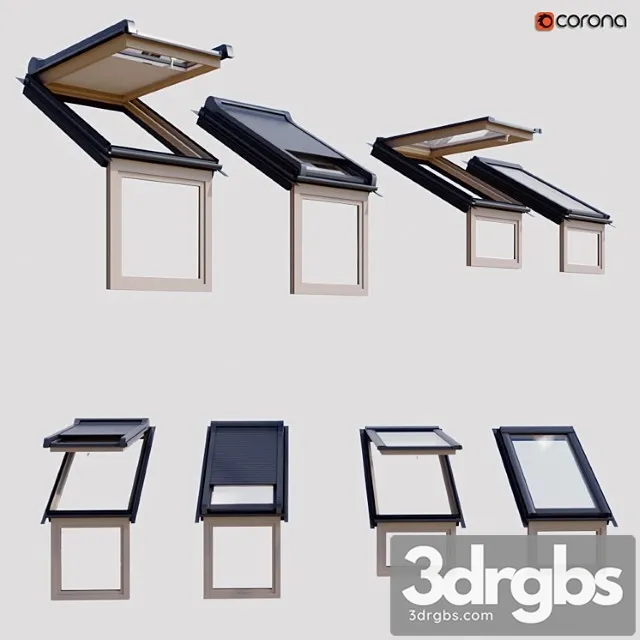 Skylights 1 3D Model Download