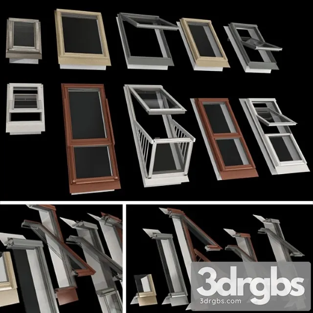 Skylights 2 3D Model Download