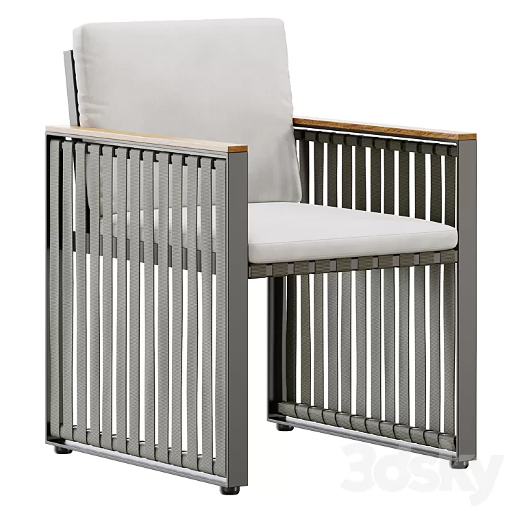 skyline design horizon dining chair 3D Model Free Download