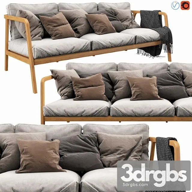 Skyline flexx 3 seat 2 3D Model Download