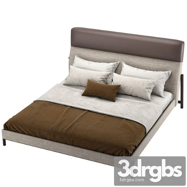 Slab By Domkapa Bed 3D Model Download