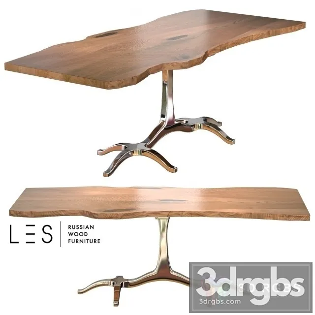 Slab Les Table 3D Model Download Slab Les Table 3D Model Download