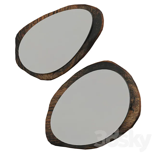 Slab mirrors 3D Model