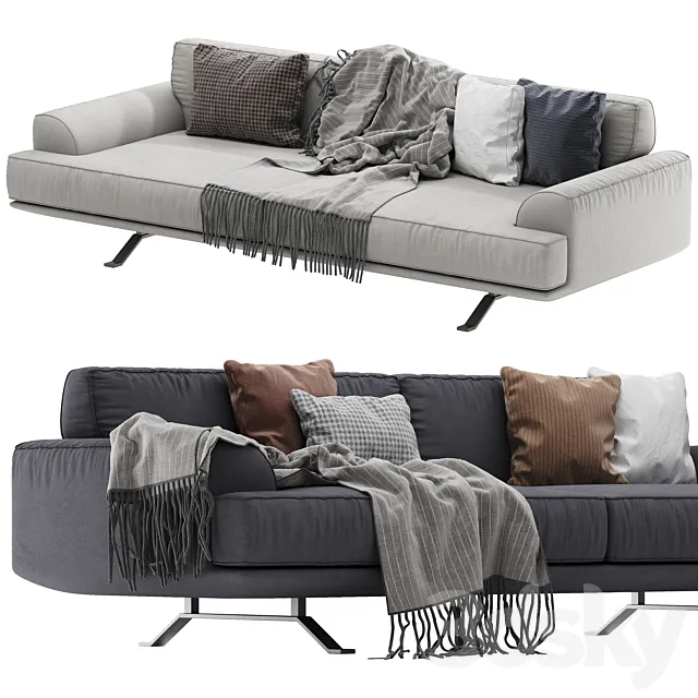 Slab plus Bonaldo 3D Model Slab plus Bonaldo 3D Model