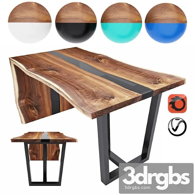 Slab table – river number 2 Slab table – river number 2