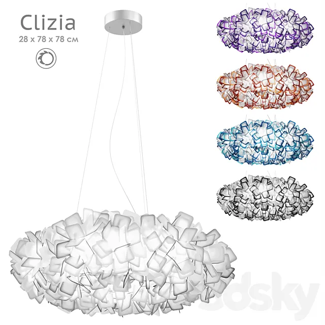 Slamp Clizia Large 3D Model