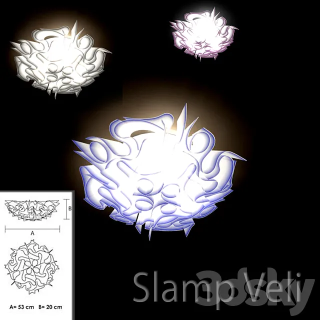 Slamp veli 3D Model