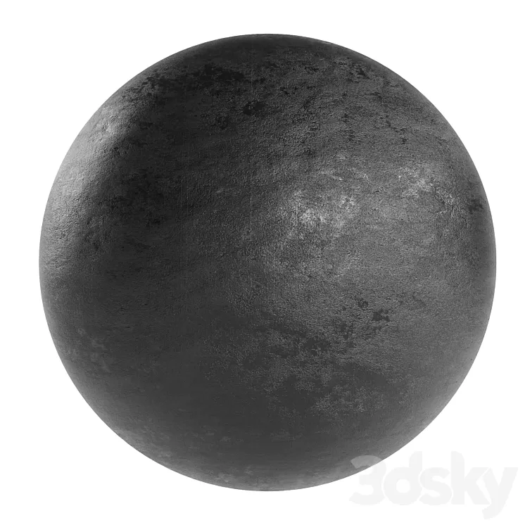 Slate concrete 3D Model Slate concrete 3D Model