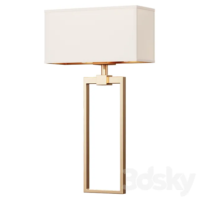 Sleek Chic Sconce wall lamp 3D Model Sleek Chic Sconce wall lamp 3D Model