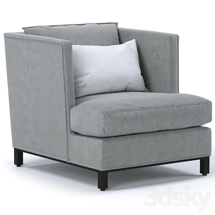 Slettvoll Cordice lenestol 3D Model Free Download