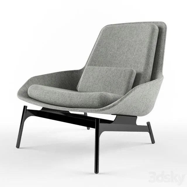 Slide Lounge Chair 3D Model