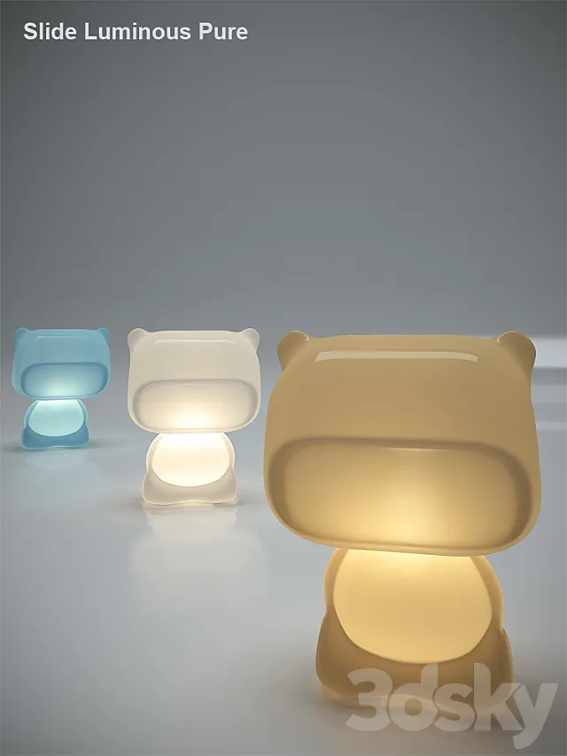 Slide Luminous Pure 3D Model