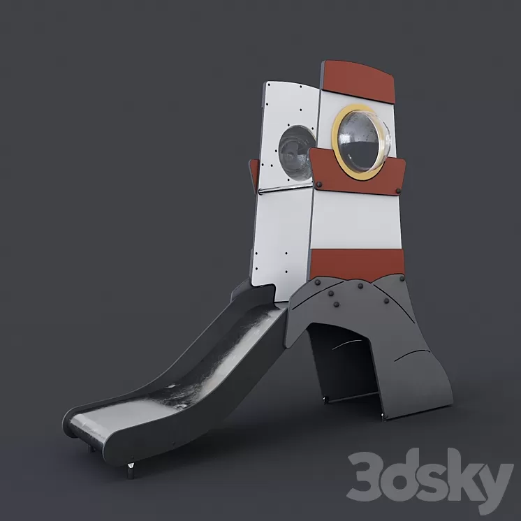 Slide Portal 3D Model Slide Portal 3D Model