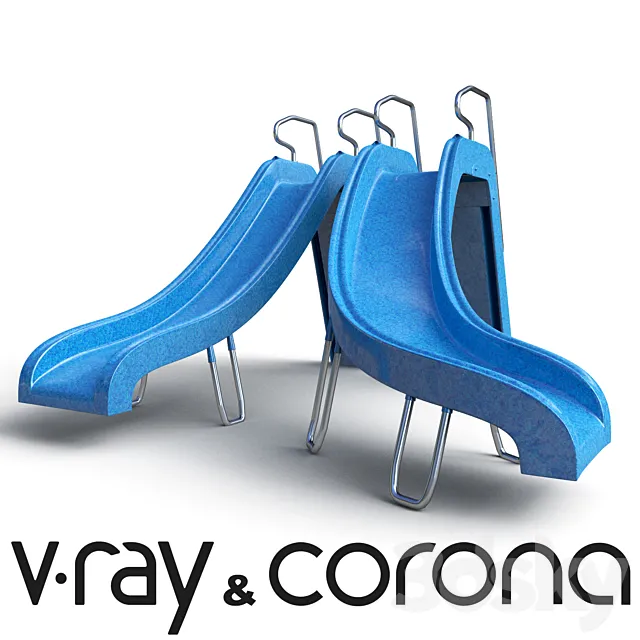 Slides for pools Franmer 3D Model