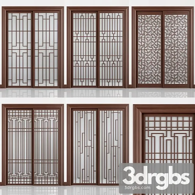 Sliding door 3 3D Model Download