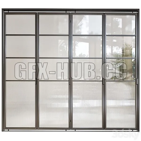 Sliding Door 3D Model