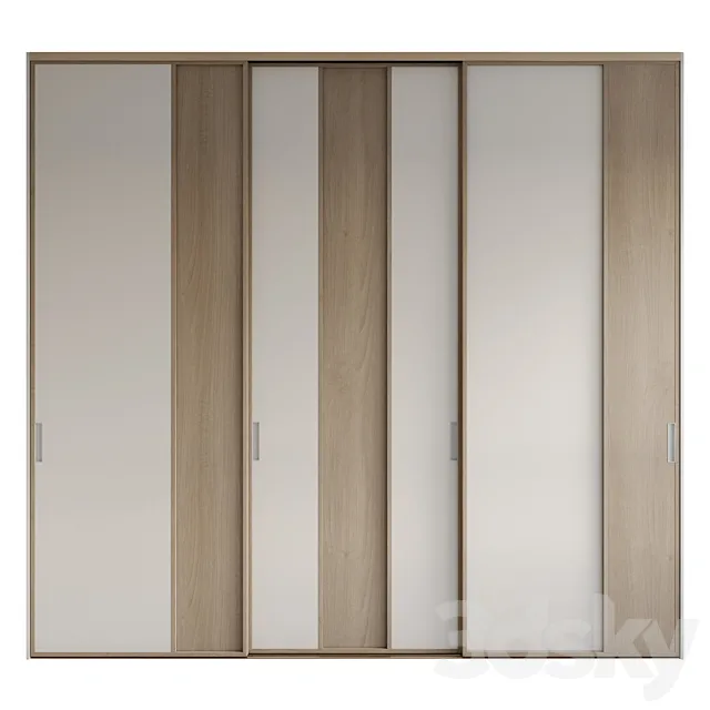 Sliding wardrobe Sedimenti Mr.Doors 3D Model Sliding wardrobe Sedimenti Mr.Doors 3D Model