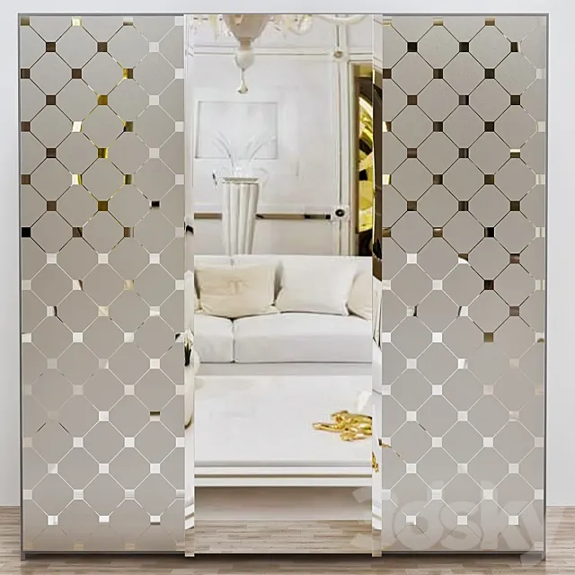 Sliding wardrobes Italy 3D Model Sliding wardrobes Italy 3D Model