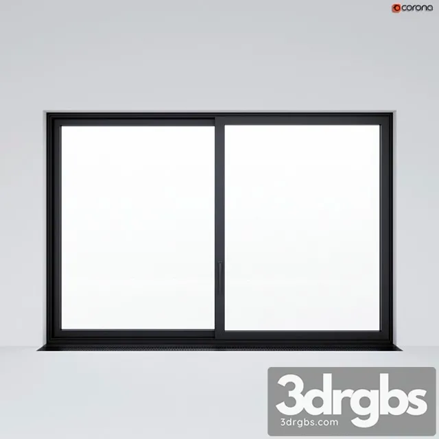 Sliding window (door) 3 3D Model Download