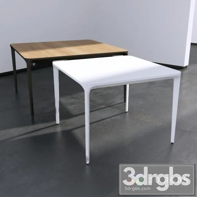 Slim Square Table 3D Model Download Slim Square Table 3D Model Download