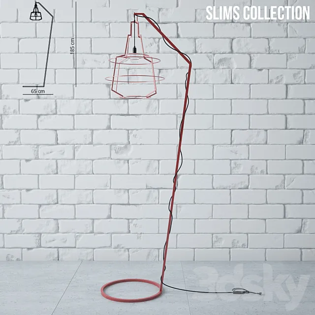 Slims Collection Light Beam 3D Model Slims Collection Light Beam 3D Model