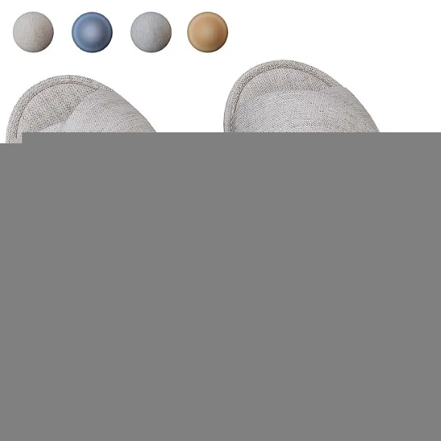Slippers zara home 3D Model Download