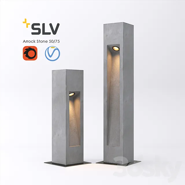 SLV Arrock Stone 50_75 3D Model