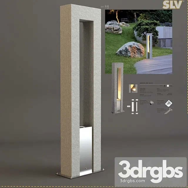 Slv-arrok arc gu10 3D Model Download