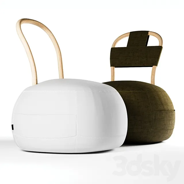 Small armchair Opinion Ciatti “YUM YUM” 3DModel
