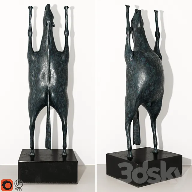 Small Horse 4_8 – Immi Storrs 3D Model