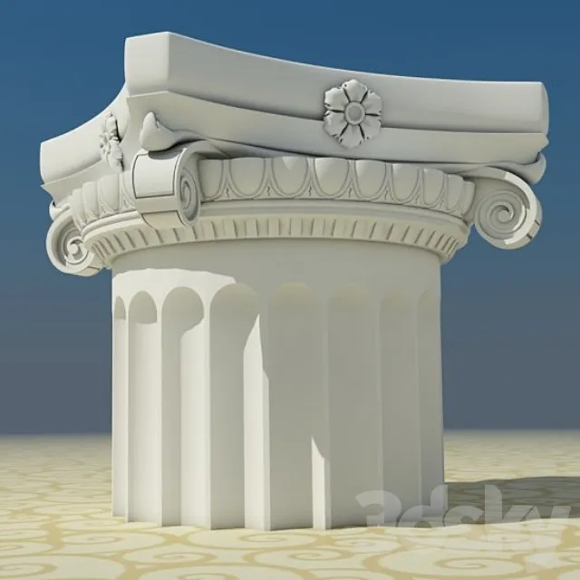 Small Stucco 3D Model