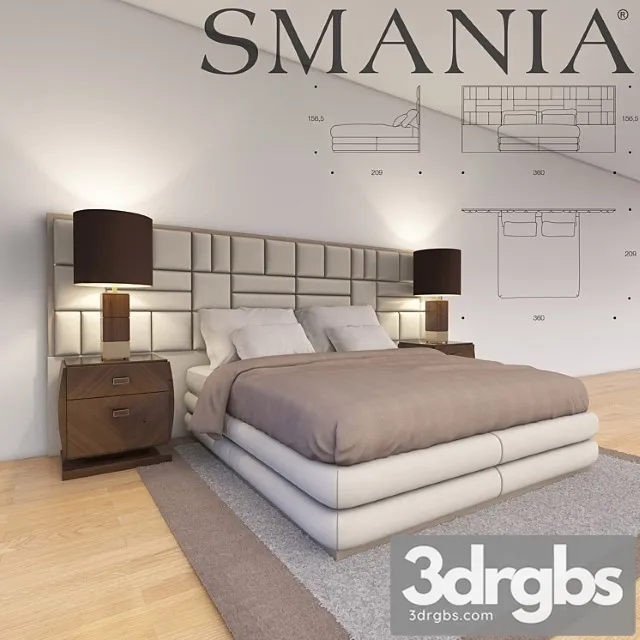 Smania Caesar Train 360 3D Model Download