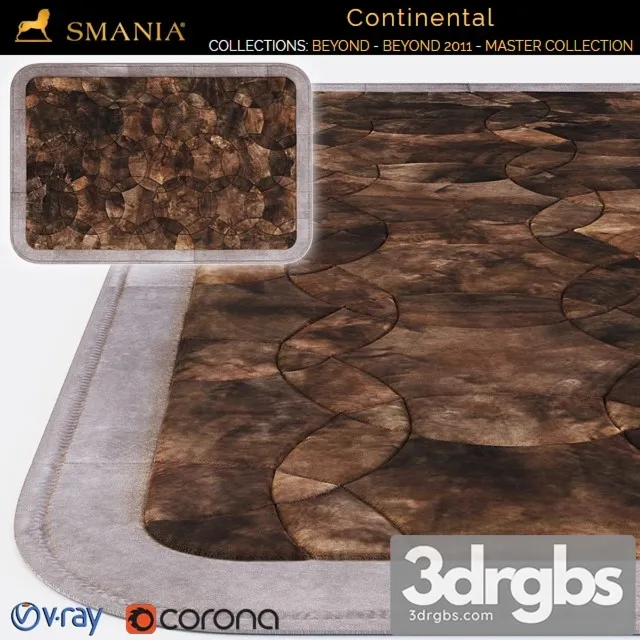 Smania Continental Carpet 3D Model Download