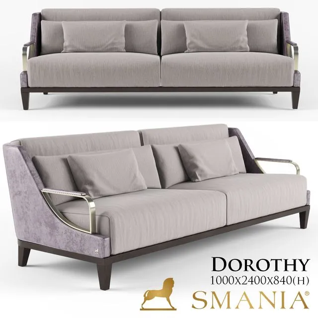 Smania dorothy sofa 3D Model