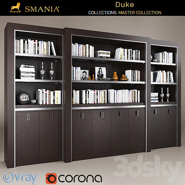 SMANIA DUKE wardrobe 8 doors 3DModel SMANIA DUKE wardrobe 8 doors 3DModel