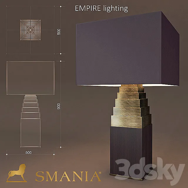 Smania Empire lighting 3D Model