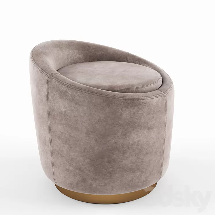 SMANIA Loren_pouf 3D Model SMANIA Loren_pouf 3D Model