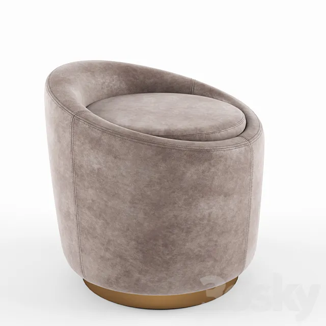 SMANIA Loren_pouf 3DModel SMANIA Loren_pouf 3DModel