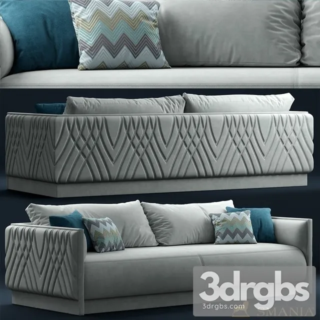 Smania Miami Sofa 3D Model Download