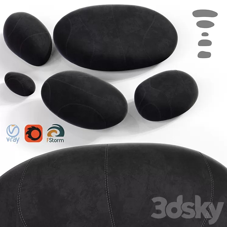 Smarin living stones 2 3D Model Smarin living stones 2 3D Model