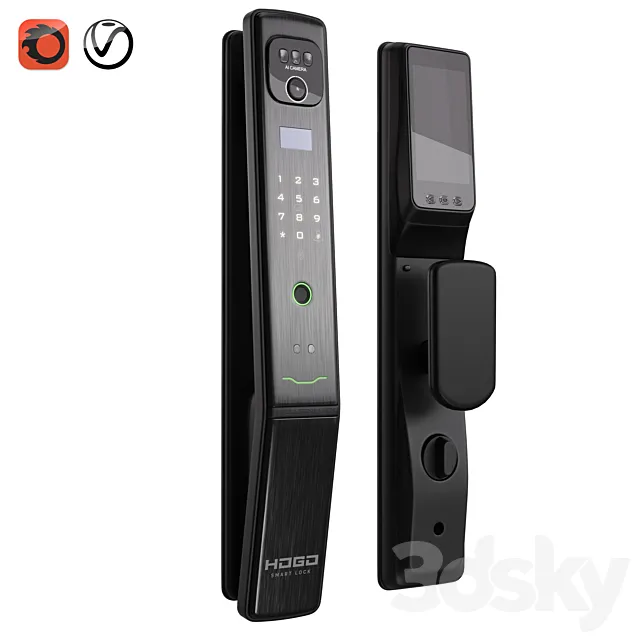 Smart lock HOGO V05 3D Model