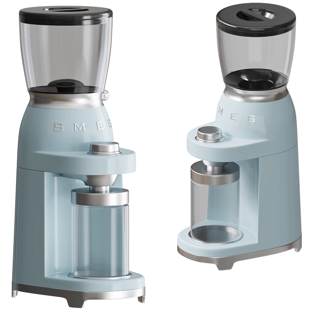 Smeg – A coffee grinder CGF01PBEU 3D Model