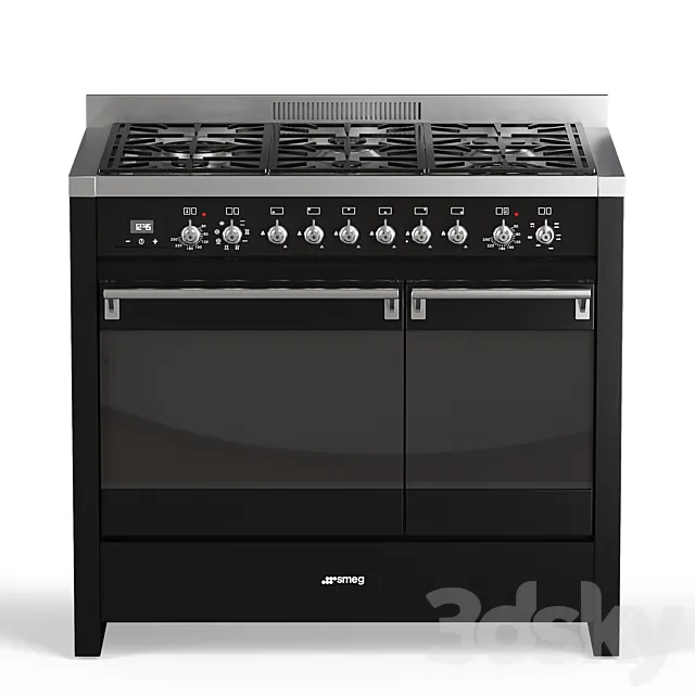 Smeg A2BL-81 3D Model Smeg A2BL-81 3D Model