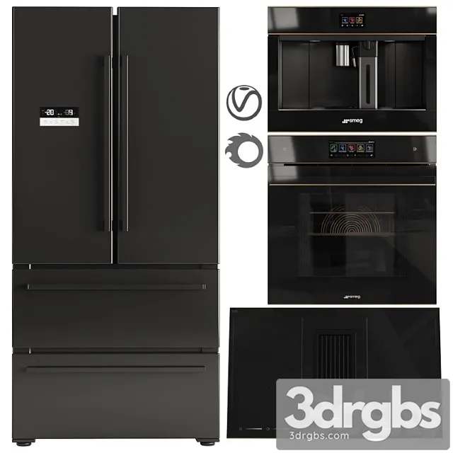 Smeg appliances set02 Smeg appliances set02